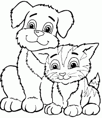 Free Printable Cat Coloring Pages For Kids Puppy Coloring Pages Dog Coloring Page Cat Coloring Page