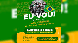 Além da capital,ao menos outras seis cidades . E Hora De Defender Nossa Liberdade Diz Presidente Do B38 No Acre Ao Fazer Chamamento Para Ato Do Dia 7 De Setembro Acrenews