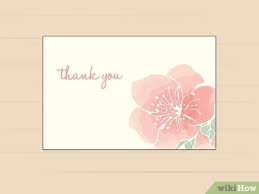 Saying thank you with flowers. How To Write A Thank You Card For Flowers 12 Steps