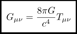 52ecuaciones - Ecuación #38: La Teoría General de la Relatividad