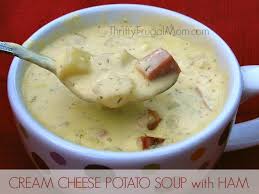 Cream Cheese Potato Soup With Ham Recipe Cream Cheese Potatoes Ham Soup Cheese Potatoes