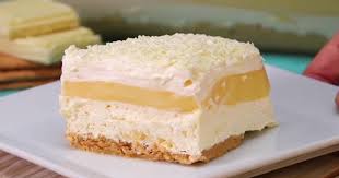 Mon Gateau A La Vanille Et Chocolat Blanc Sans Cuisson Fait Toujours Bonne Impression Lasagne Au Chocolat Recette Dessert Dessert Facile