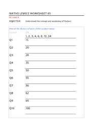 Worksheets are finding factors, factors and factorization, factors and zeros, greatest common factor es1, work 2 6 factorizing algebraic expressions, multiples, finding the greatest common factor of whole numbers, pa finding scale factor work. Finding Factors Teaching Resources