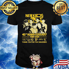 New kids on the block live was the fifth concert tour by american band new kids on the block and the first in 14 years since the group broke up after their last tour in 1994. New Kids On The Block 40th Anniversary 1980 2020 Signature Shirt Hoodie Sweater Long Sleeve And Tank Top