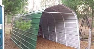 Steel Siding To Shelter Logic Storage Shed Replaced Canvas Twice Will Last Forever In Wi Shed Steel Siding Shed Design