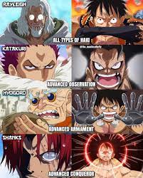 All Types Of Haki In One Piece Personagens De Anime Anime One Piece