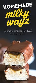 Healthy Homemade Milky Wayz Candy Bars Desserts With Benefits