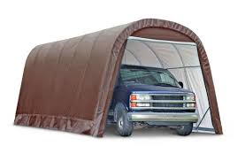A step by step guide on how to set up your clarke heavy duty garage. Round Style Instant Car Garage 12 Ft X 24 Ft X 10 Ft Canadian Tire