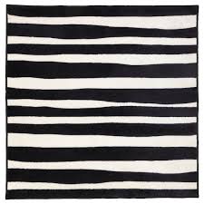 Gewöhnlich versandfertig in 2 bis 3 tagen. Urskog Teppich Kurzflor Zebra Gestreift 133x133 Cm Ikea Osterreich