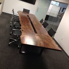 Claro Walnut Boardroom Table Boardroom Table Live Edge Dining Table Custom Conference Table