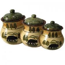 Rustic canister sets for kitchen. Cookie Jars Canister Sets Rustic Kitchen Decor