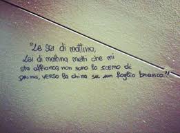 Alcune espressioni invece necessitano dell'uso specifico o • di buon mattino = la mattina presto; Mattia Briga Citazioni Capitolo 27 Wattpad