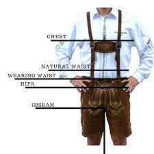 sizing authentic traditional german clothing ernst licht