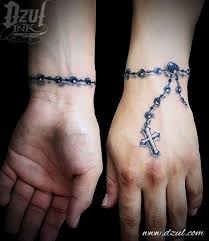 Rosary tattoo ideas and meanings. Original 18 2498 Rosary W800 H600 Jpg 522 600 Wrist Tattoos For Guys Finger Tattoos Rosary Tattoo