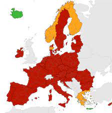 6000 doses d'astrazeneca végètent depuis février dans un chu de tours. Coronavirus Une Large Partie De L Europe En Rouge Fonce Sur La Nouvelle Carte Europeenne De L Epidemie Le Soir