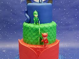 Categoriesanimal cakes, boy's cake, character cakes, children's cakes, girl's cakes. Pj Masks Birthday Cake Cakecentral Com