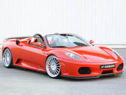 The hamann ferrari f430 is bridled by a sports brake system at the front axle, which has been adapted correspondingly to its performance. Hamann Ferrari F430 Spider
