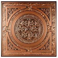 Check spelling or type a new query. Udecor Montroy 2 Ft X 2 Ft Lay In Or Glue Up Ceiling Tile In Antique Copper 48 Sq Ft Case Ct 225 Ac The Home Depot