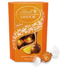 Includes 30% off with code: Lindt Lindor Milk Orange Chocolate Truffles Box 200g