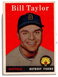 Jack Tighe Detroit Tigers 1958 Style Custom Baseball Art Card
