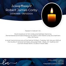 MEMORIAL SERVICE ANNOUCEMENT In...