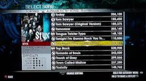 The 40 songs on their list were all released between 2000 and 2021. Rock Band 2 1 647 Song Setlist Scroll All Vocal Songs Fced Youtube