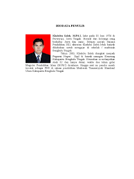 Maybe you would like to learn more about one of these? Contoh Biodata Penulis Dalam Novel