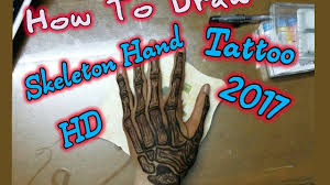 You can also take a look at our extensive range of duster knuckles to find the perfect one to enrich your life. Skeleton Hand Tattoo Speed Drawing 2017 Hd Chabrouch Youtube