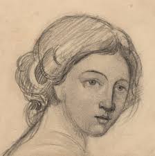 Study of a woman's head