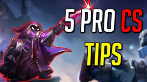 5 Tips To Cs Like A Pro On League Of Legends Cs Guide League Of Legends Tips Legend
