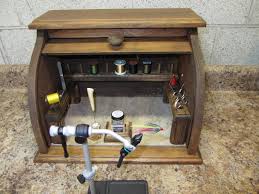 Bread Box Fly Tying Bench Homemade Fly Tying Fly Tying Vises Fly Fishing