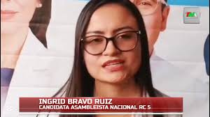 Ingrid Bravo Ruiz, candidata a la...