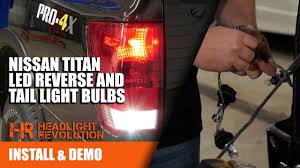 2003 2015 Nissan Titan Led Tail Light Bulb Upgrades Bright Reverse Brake And Blink Bulbs