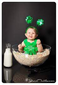 Lucky Charms San Bernardino County Baby Photographer Easter Baby Photos Baby Milestones Pictures Baby Holiday Pictures