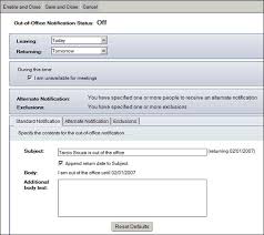 The New Ibm Lotus Notes 8 Out Of Office Functionality