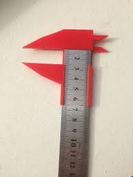 Calipers Attachment For A Ruler By Danielsoltis Useful 3d Prints 3d Printing 3d Printing Diy