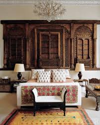 Show Stopping Antique Door And Window Panels Add Something Truly Unique To This Globally Inspired Be House Interior Home Interior Design Indian Interior Design