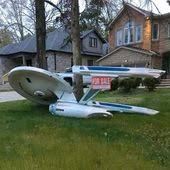 Enterprise A For Sale Slightly Used Some Torpedo And Phaser Damage Star Trek Starships Star Trek Funny Star Trek Characters