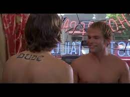 Director danny leiner has a subsequent hit with another stoner comedy harold and kumar go to white castle (2004). Dude Where S My Car Tattoo Comedy Scene At Track Suit Tailor Shop Youtube