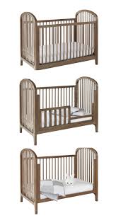 With Its Modern Take On A Classic Design The Elston Crib Will Be The Focal Point Of Any Nursery This Standard Grow With M Baby Crib Mattress Cribs Baby Cribs