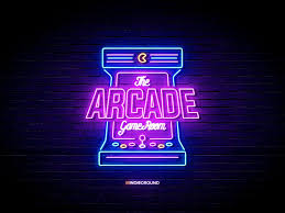 Download Neon Sign Effects For Photoshop Arcade Game Room Logos Retro Arcade Photoshop