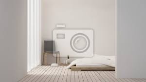 33 farbgestaltung ideen für ihre gemütliche schlafoase. Schlafzimmer Raum Innen Minimal Und Wanddekoration Leer In Der Fototapete Fototapeten Appartment Eigentumswohnung Couch Myloview De