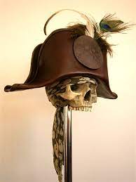 Leather Pirate Bicorne Bicorn Tricorn Hat Larp By Pirateswife Pirates Pirate Hats Pirate Outfit