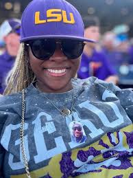 Tribute to cousin at LSU championship