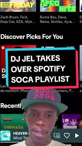 I got an opportunity to take over the Sounds Of Carnival Playlist