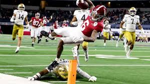 The 2021 college football playoff begins on new year's day with a pair of semifinal matchups including alabama vs. A3ihm4otj53h7m