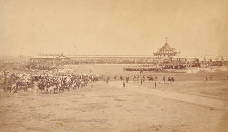 Delhi Durbar of 1877 In Honour of Queen Victoria, 1877 Photo - Past-India