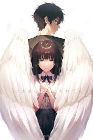 Looking for some male anime characters with long hair? 401636 Hyouka Anime Girl Anime Boys Long Hair Short Hair Angel Wings Looking At Viewer Chitanda Eru Oreki Houtarou Black Hair Green Eyes Purple Eyes Fan Art Anime Wallpaper Full Hd 2000x3000