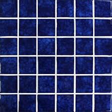 Our quality glass mosaics and tiles are all 8mm (1/3) thick, making them more durable than economy 4mm and 6mm glass mosaics widely available on the market. A Dark Blue Porcelain Mosaic Tiles In 48x48mm In Popular Glazed Surface And Texture With A Non Slip Feature M Swimming Pool Tiles Pool Tile Pool House Designs