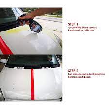 Jika order sebelum jam 2 petang hq akan terus buat postage pada hari yg sama. Cuci Kesan Air Pada Cat Kereta Putih Keko White Shine Shopee Malaysia